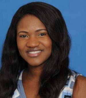 Portrait photo of Kaprea Johnson.